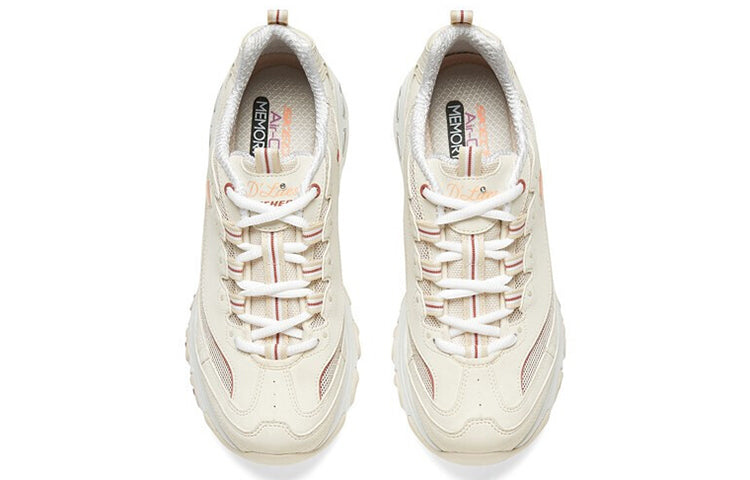 (WMNS) Skechers DLITES 1.0 'Beige Pink' 896121-NTMT