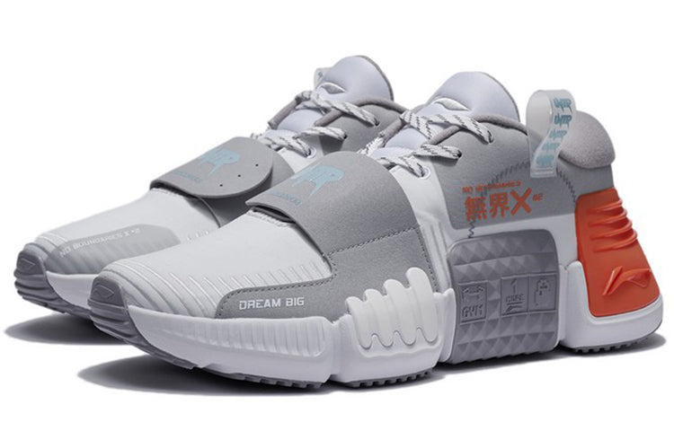 Li-Ning No Boundaries X 'Standard White Glacier Grey' AFVS005-3