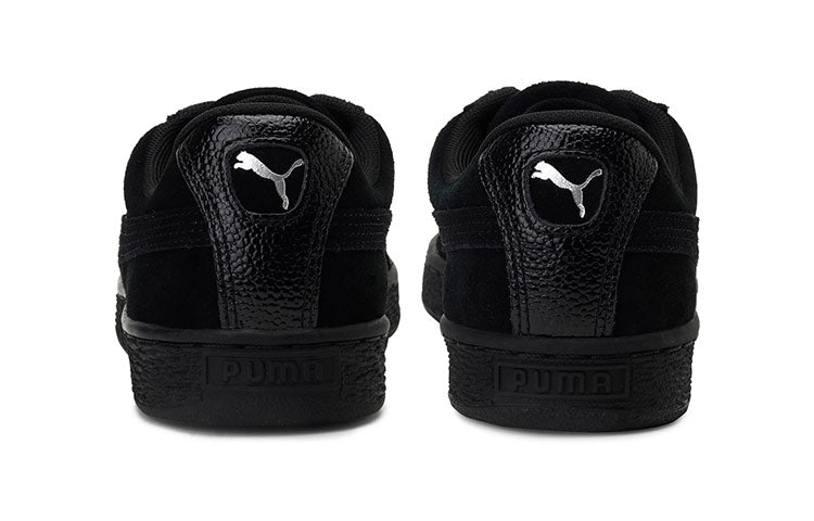 (WMNS) PUMA Suede Heart Bubble 'Black White' 366441-01