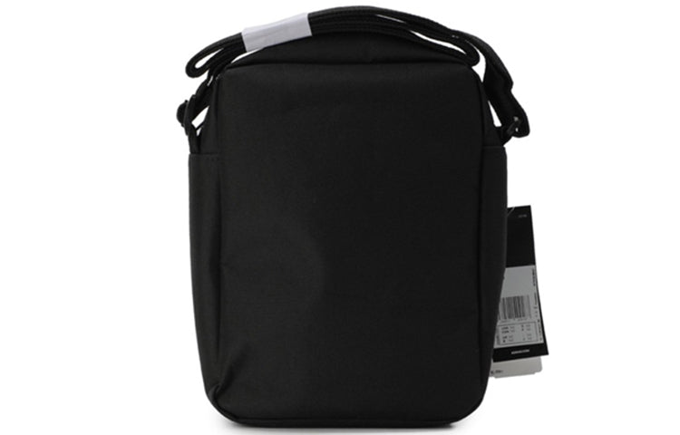 adidas Classic All-match Multifunction Pocket Adjustable Shoulder Straps Zipper  Crossbody Shoulder Bag Unisex Black ED6877