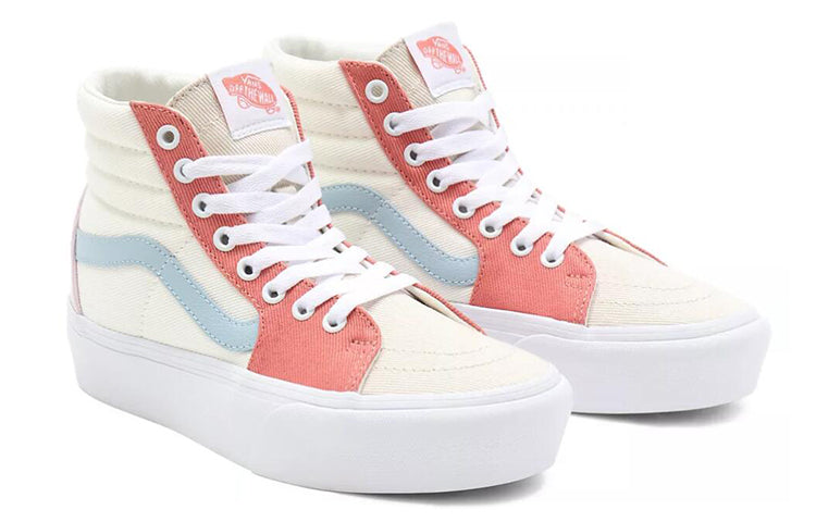 Vans SK8-Hi Platform 2.0 Twill 'Pink Blue' VN0A3TKN9MK