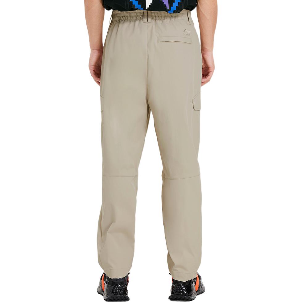 Li-Ning Classic Cargo Pants 'Beige' AKXSB41-2