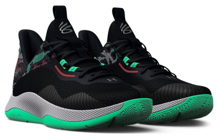 Under Armour Curry 2 HOVR Splash 'Black Antifreeze Camo' 3025636-002