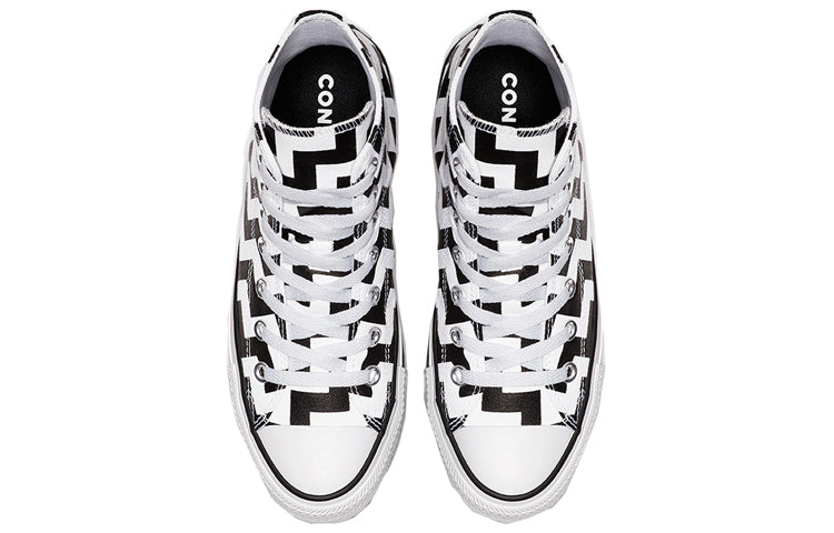 (WMNS) Converse Chuck Taylor All Star High 'Black White' 565213F