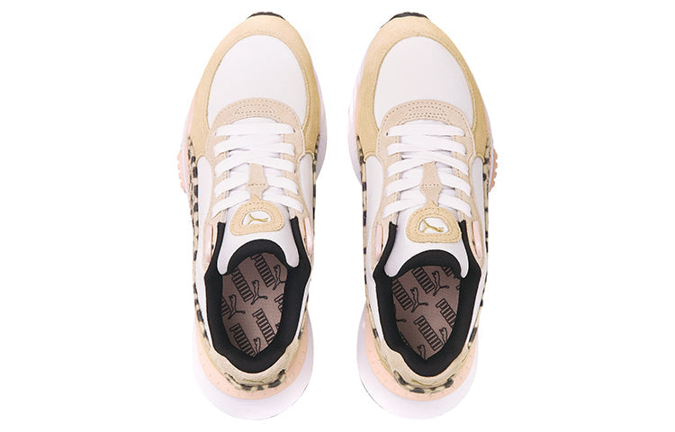PUMA Wild Rider Wear-resistant Non-Slip Shock Absorption Low Tops Training Shoe Leopard print 383990-01