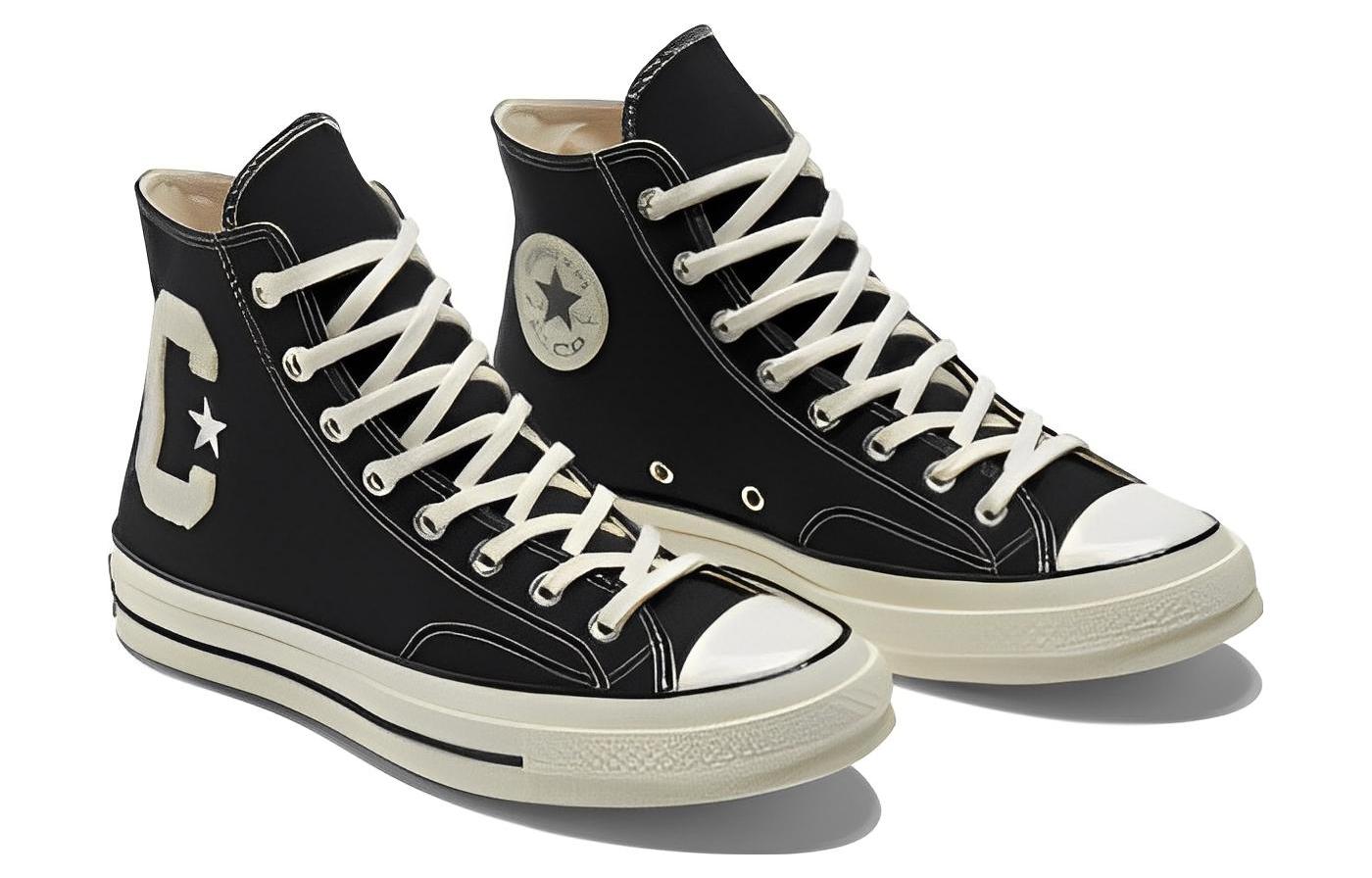 Converse Chuck Taylor All Star 1970s 'Varsity Letter Black' A05967C