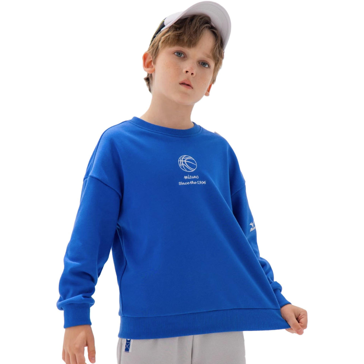 (GS) Mizuno Casual Sweater 'Blue' WY2177