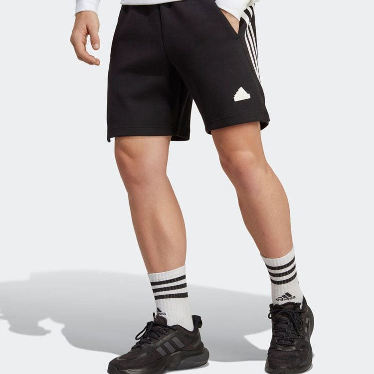 adidas Future Icons 3-Stripes Shorts 'Black' IC3752