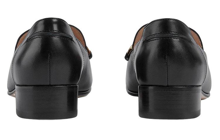 (WMNS) Gucci Loafer with Horsebit 'Black' 700064-C9D00-1000