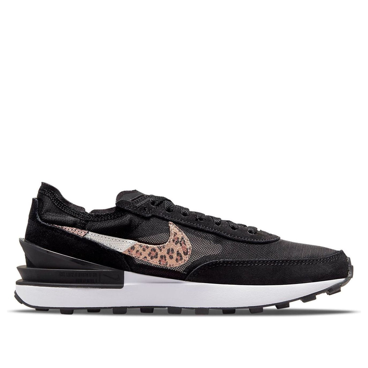 (WMNS) Nike Waffle One 'Black Leopard' DJ9776-001