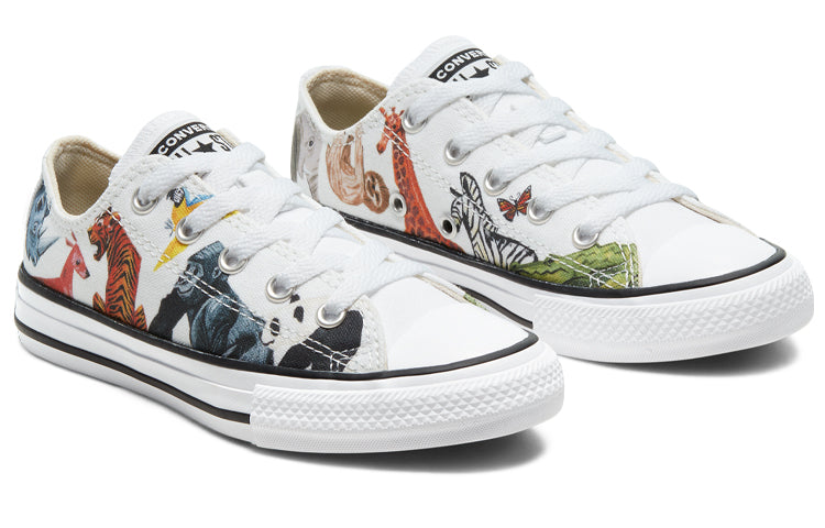Converse Older Kids' Science Class Chuck Taylor All Star Low Top 'White Black Red' 668462C