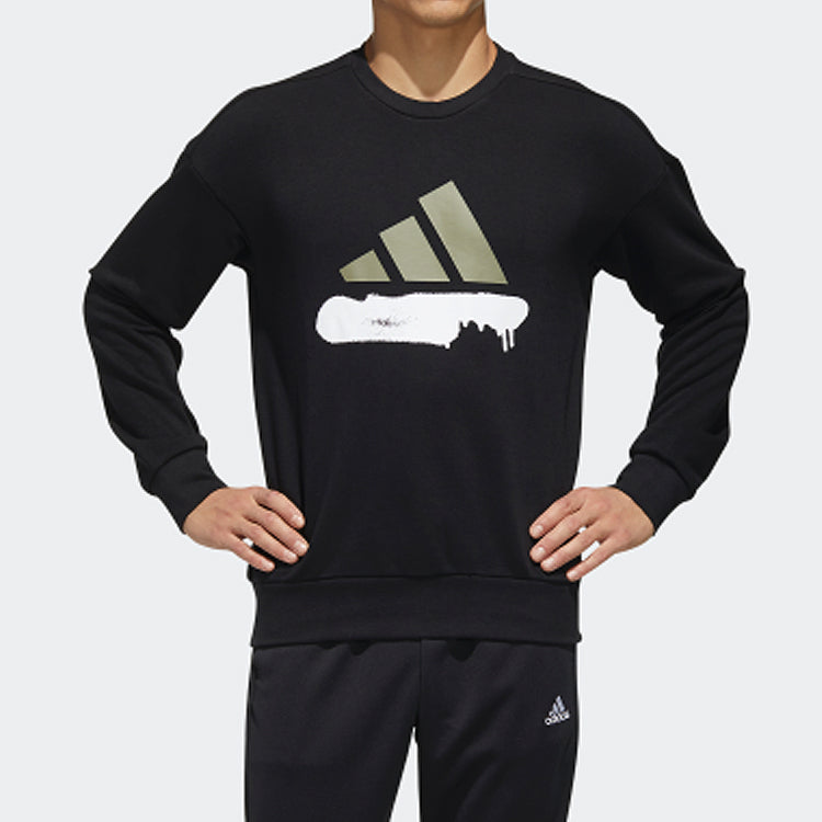 Men's adidas O2 Swt Bos Sports Stylish Black FM9405