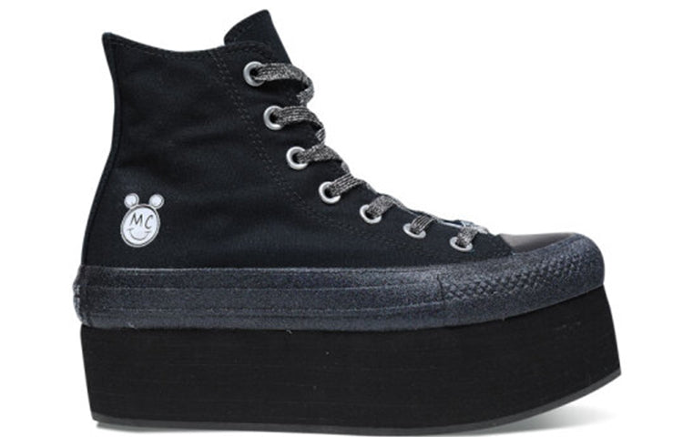 (WMNS) Converse Miley Cyrus x Chuck Taylor All Star Platform 'Black' 562241C