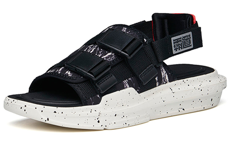 ANTA BaDao Sandals 'Black Red White' 112238501-3