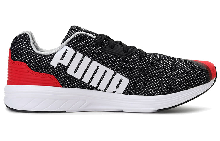(WMNS) PUMA Nrgy Resurge Low Running Shoes Black/Red/White 191601-02