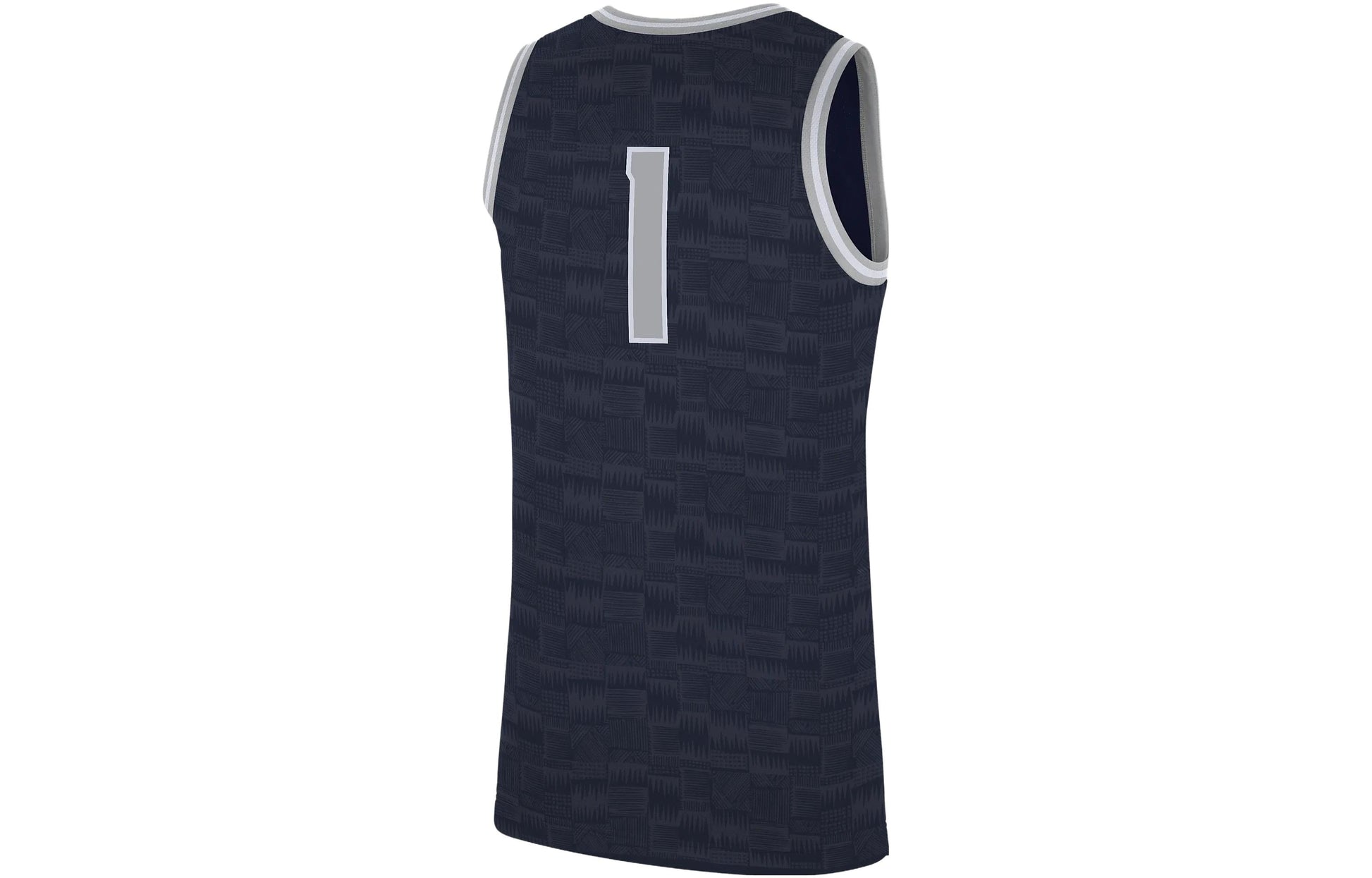 Air Jordan College Georgetown Basketball Jersey 'Navy' CN3595-420