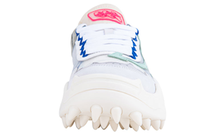 Off-White LightWearableLeisure Running Shoes White/Blue OWIA39R20800053JS