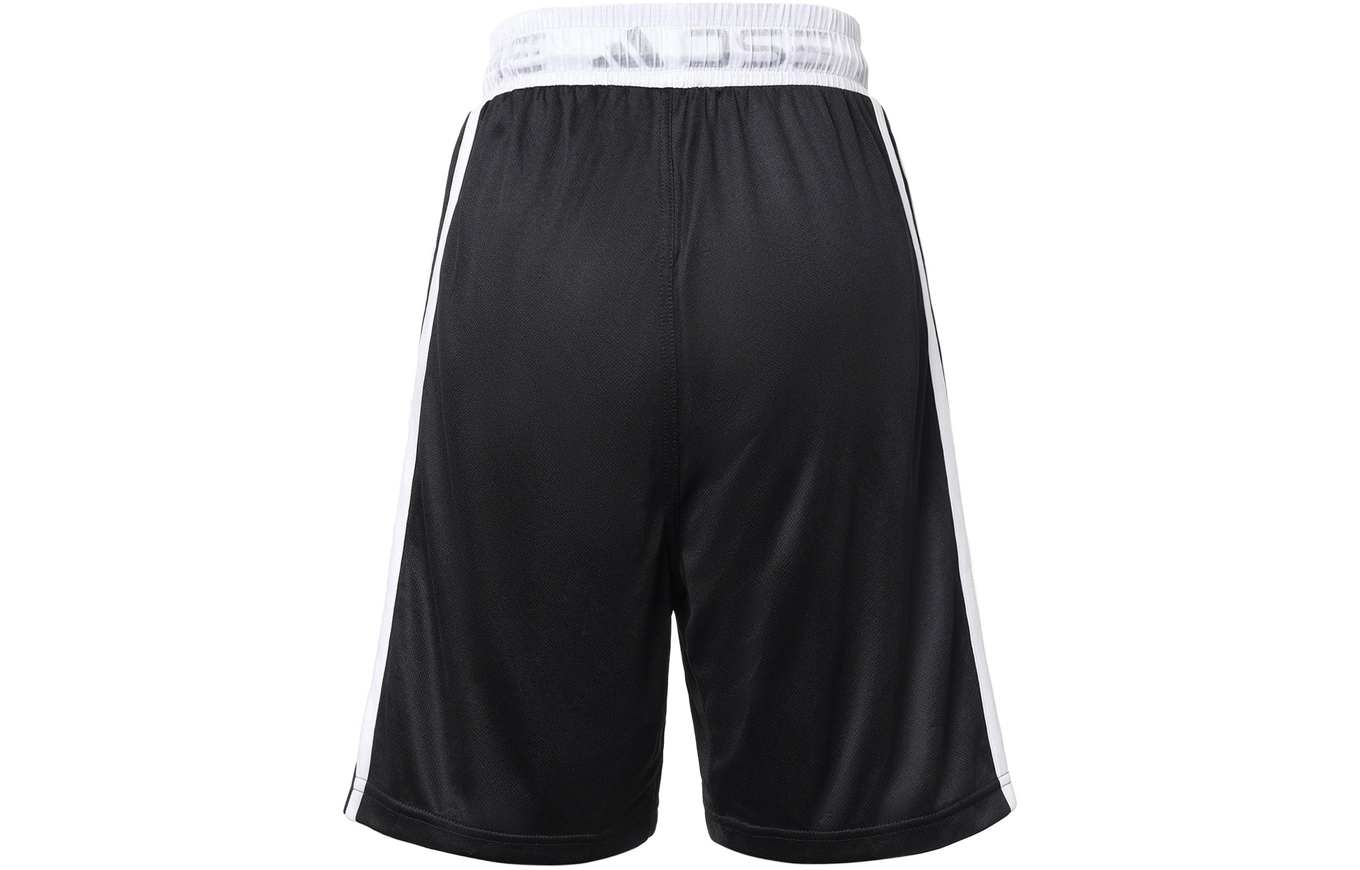 Men's adidas Rose Short Ross Stripe Patchwork Print Loose Basketball Sports Shorts Black GV4650