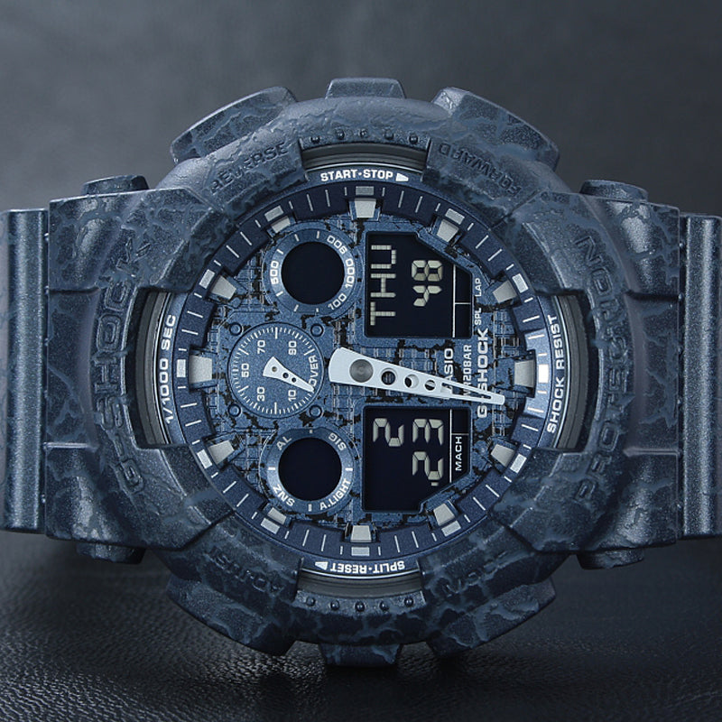 CASIO G-Shock Analog-Digital 'Blue' GA-100CG-2A