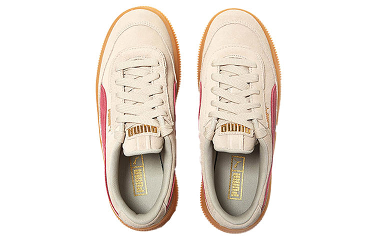 (WMNS) PUMA Deva Suede Casual Sneakers Red/Brown 372423-10