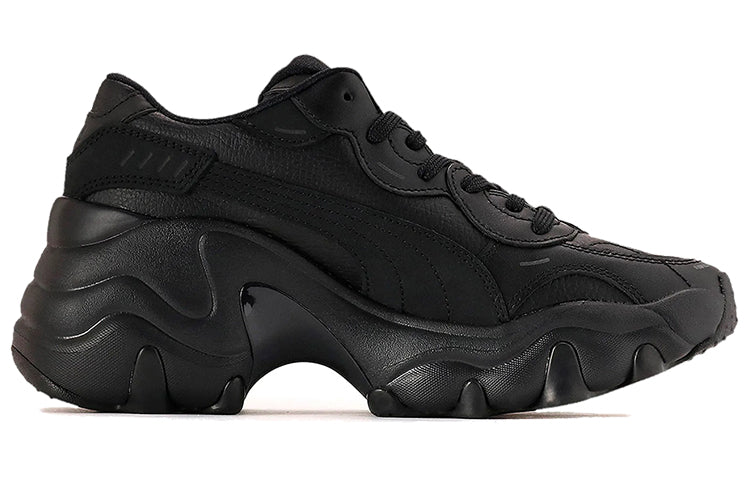 (WMNS) PUMA Pulsar Wedge Sly 'Triple Black' 375985-01