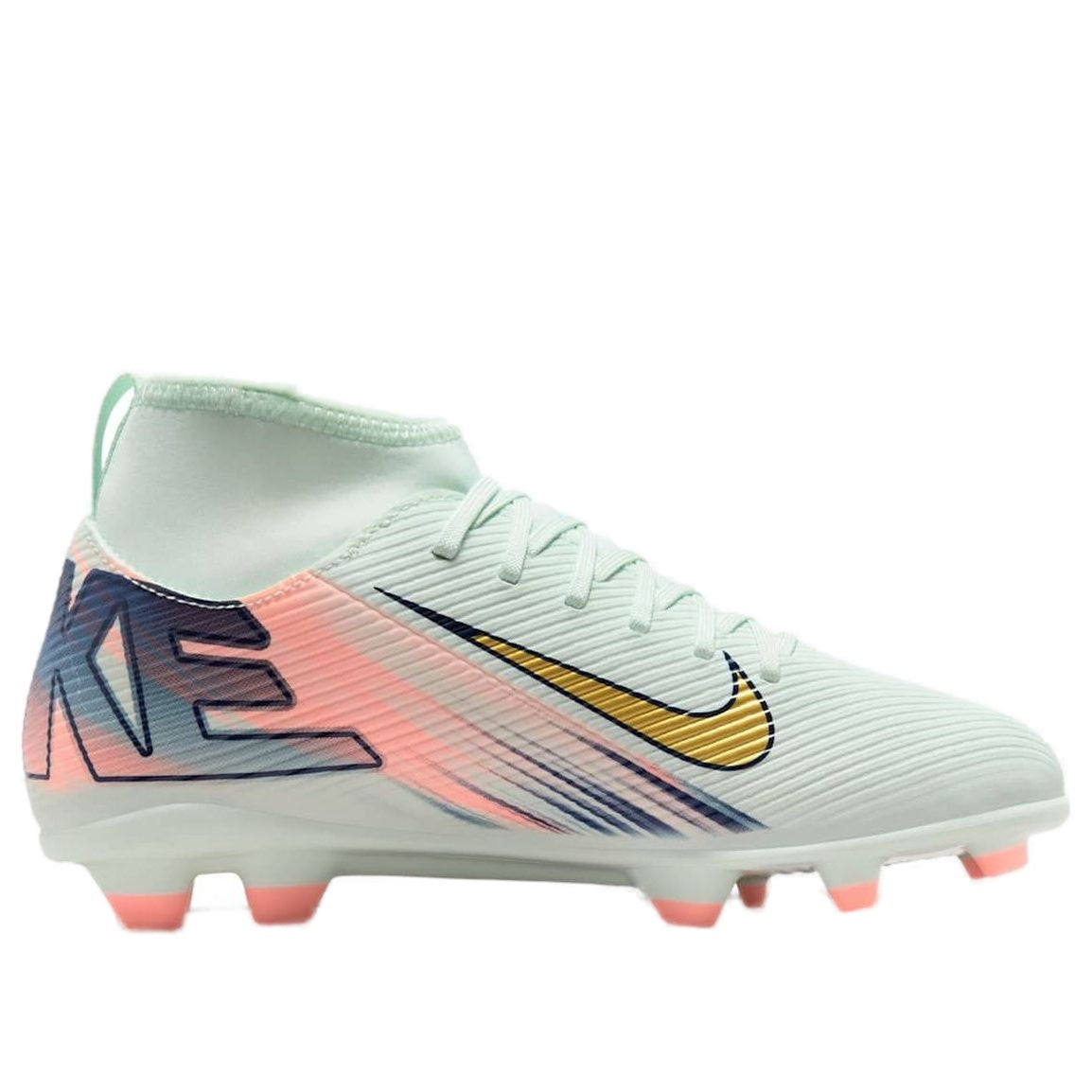 (GS) Nike Jr. Superfly 10 Club Mercurial Dream Speed MG 'Barely Green Crimson Metallic Gold' FZ1609-300