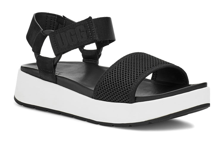 (WMNS) UGG Aissa Lightweight Cozy Sports Sandals Black 1120054-BLK