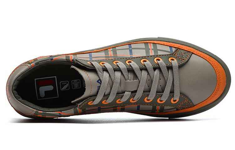 (WMNS) FILA Skate Shoes 'Gray Orange' F12W144305FFD