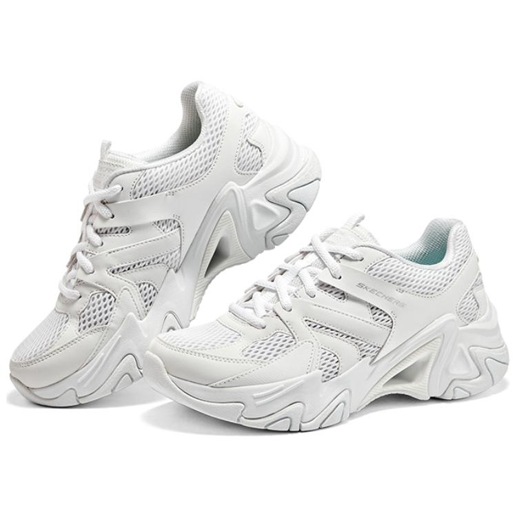 (WMNS) Skechers Stamina V3 'White' 896207-WHT