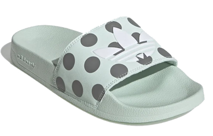 (WMNS) adidas Adilette Slides 'Dash Green Polka' FU9150