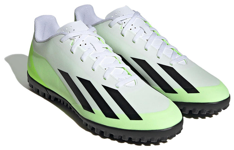 adidas X Crazyfast.4 TF 'White Lucid Lemon Black' IE1583