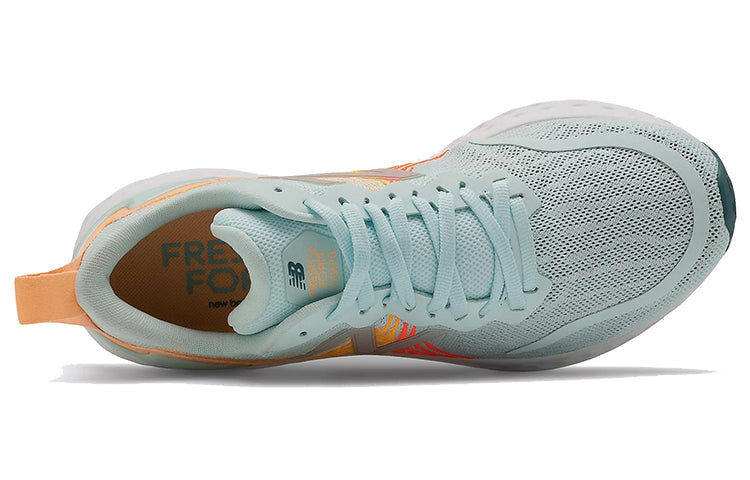 (WMNS) New Balance Fresh Foam Tempo 'White Blue Orange' WTMPOWM