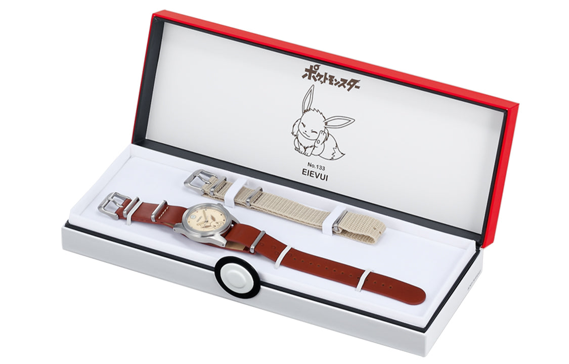 SEIKO Pokmon Pikachu Crossover Limited Watch Brown SCXP179