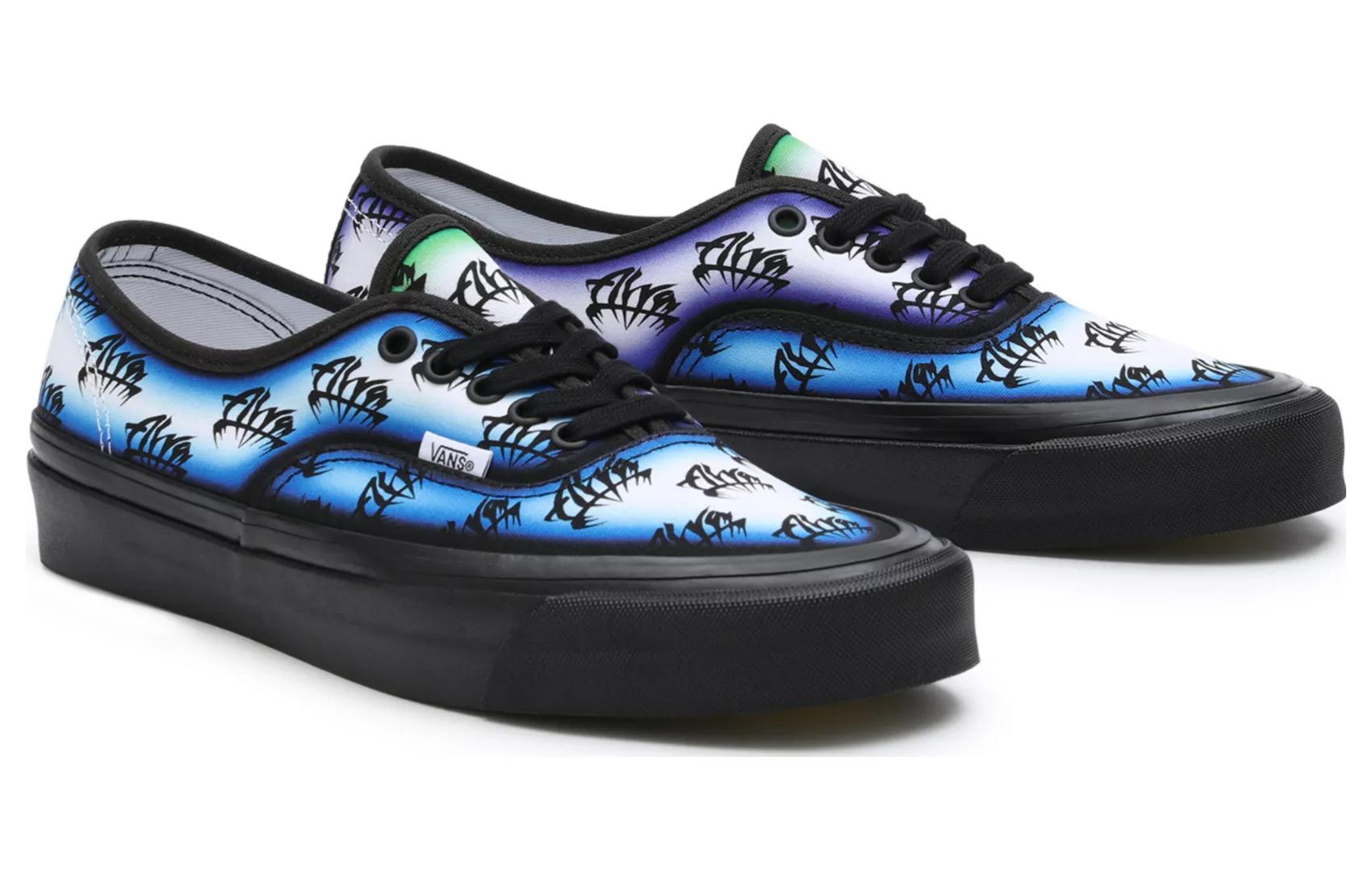 Vans Authentic 44 DX x Tony Alva 'Black Blue Purple' VN0005U8BMB