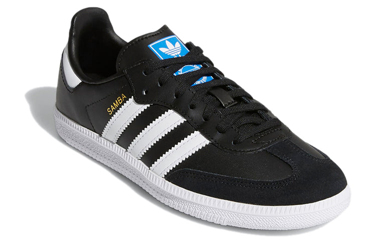(GS) adidas Samba OG J 'Black White' B37294