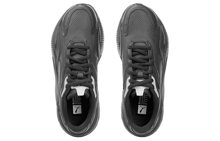 PUMA Rs-x3 Perf Black Low Tops Sports Shoe 'Black White' 368650-01