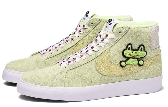 Nike Frog Skateboards x Blazer Mid SB QS 'Frog Skateboards' AH6158-300