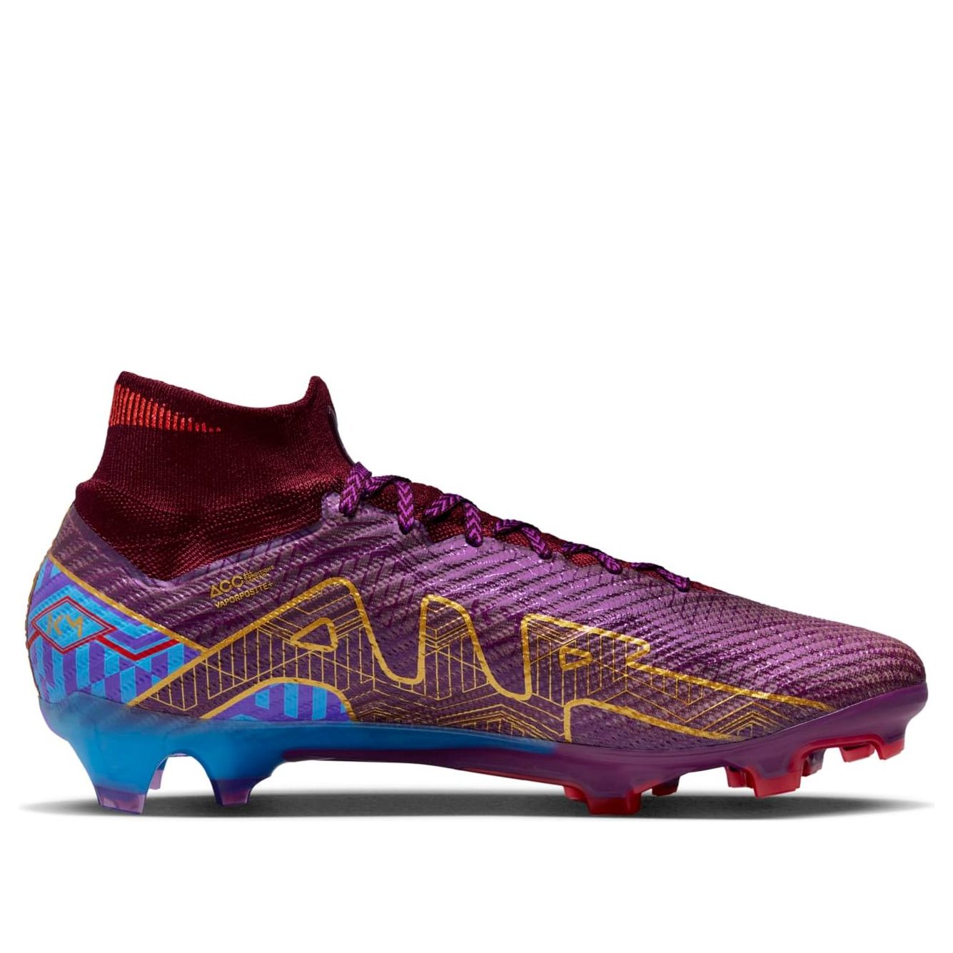 Nike Kylian Mbapp x Mercurial Superfly 9 Elite FG 'Dark Beetroot' DO9342-694