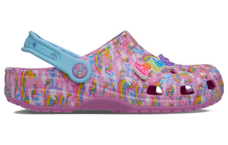 (GS) Crocs x Lisa Frank Classic Clogs 'Pink Blue' 208826