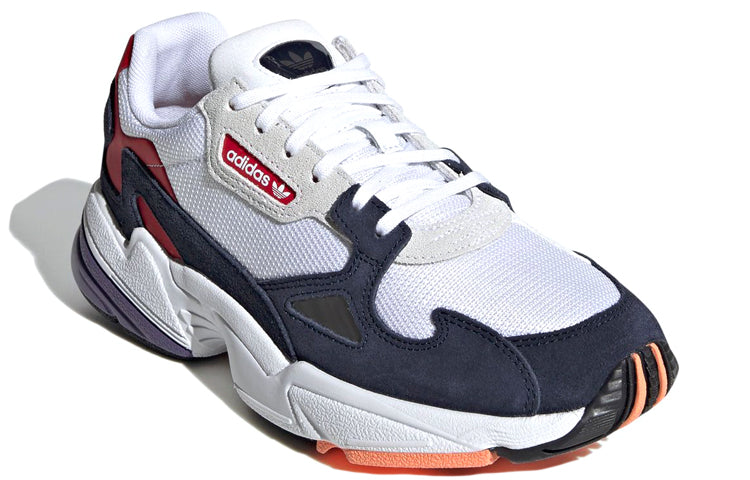 (WMNS) adidas Falcon 'White Red Blue' FX1322