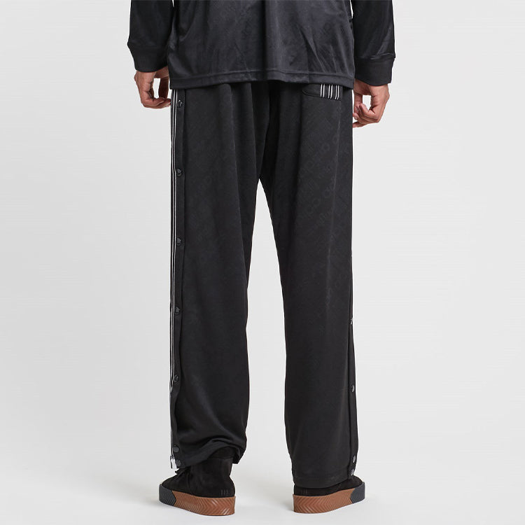 adidas originals x alexander wang Distress Sports Long Pants Couple Style Black CV5269