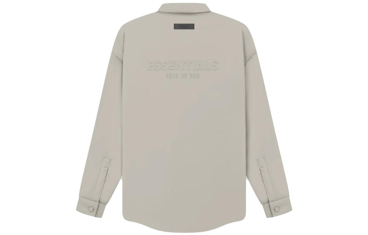 Fear of God Essentials SS23 Filled Nylon Jacket 'Seal' FOG-SS23-068