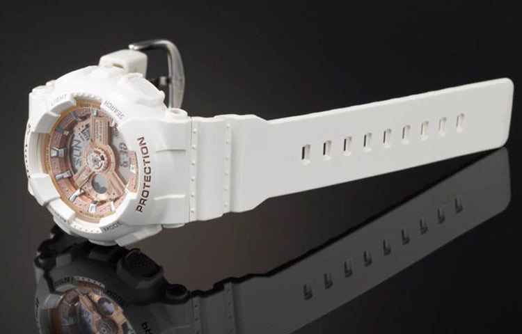 CASIO Baby-G 'White Pink' BA-110-7A1