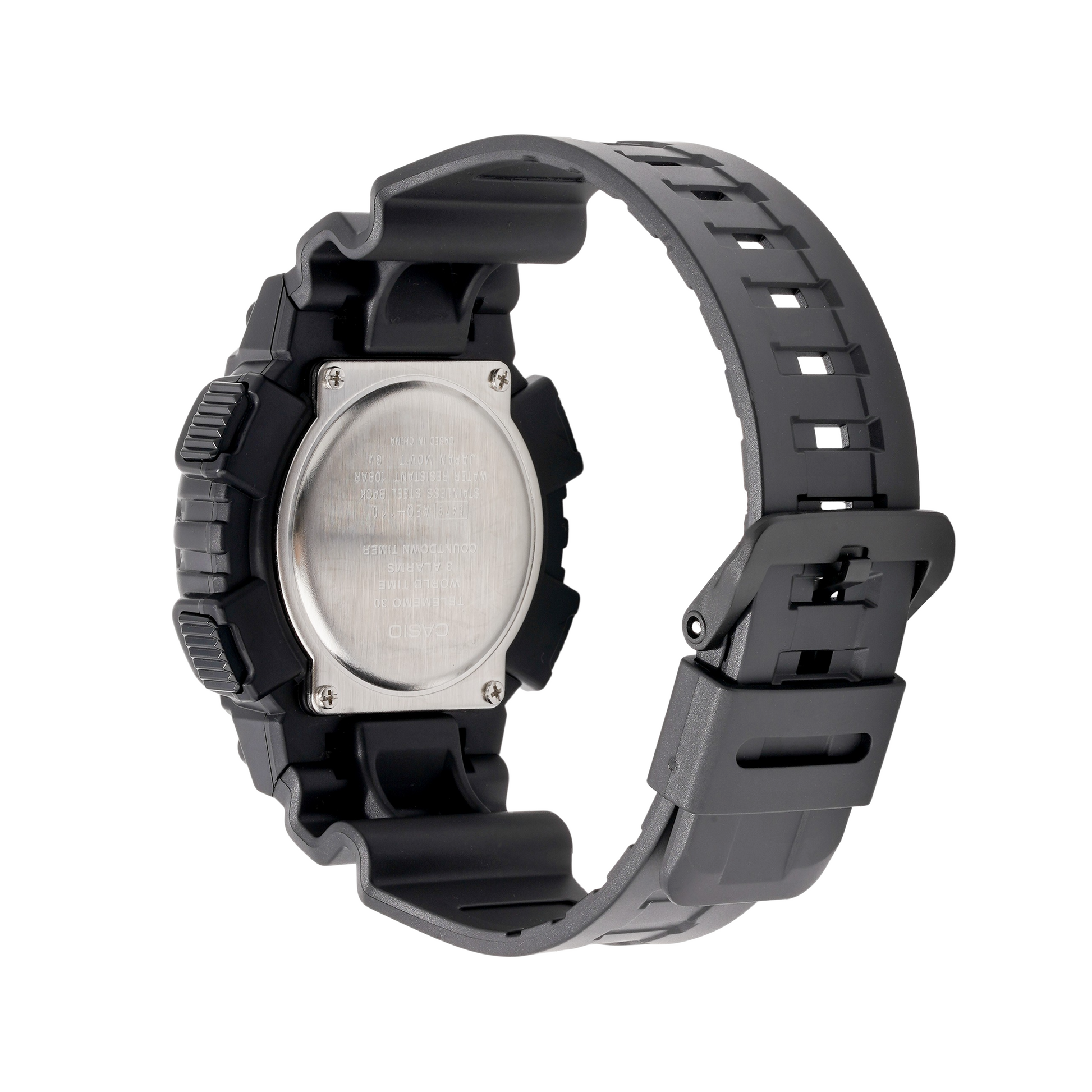 Casio Small Warrior Analog-Digital Watch 'Black Royal Blue' AEQ-110W-2A2VCF