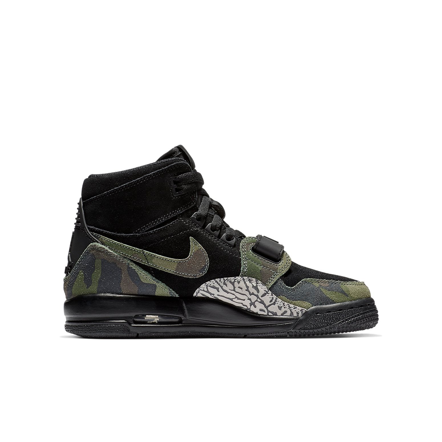(GS) Air Jordan Legacy 312 'Black Camo Green' AT4040-003