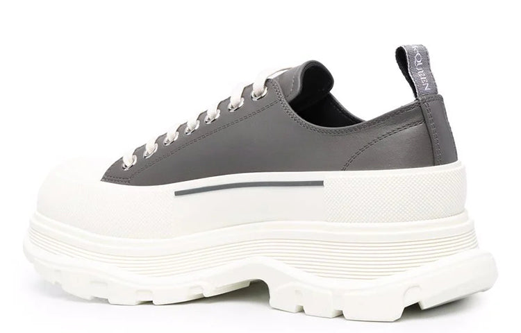 Alexander McQueen Tread Slick Sneakers 'Grey White' 627225WIAG63476