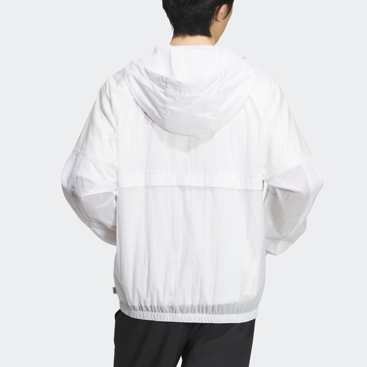 adidas Neo Vibe Collective Windbreaker Jackets 'White' IA6741