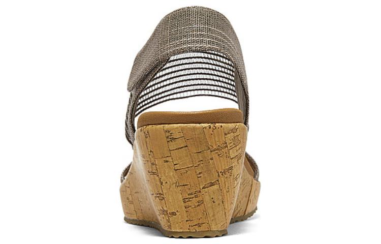 (WMNS) Skechers Cali Beverlee Casual Outing 'Grey Khaki' 119323-MVE