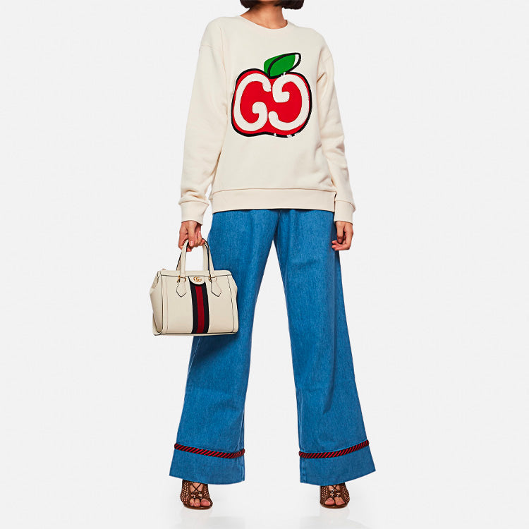 (WMNS) Gucci SS20 GG Printing Sweatshirt White 469250-XJCCK-9230