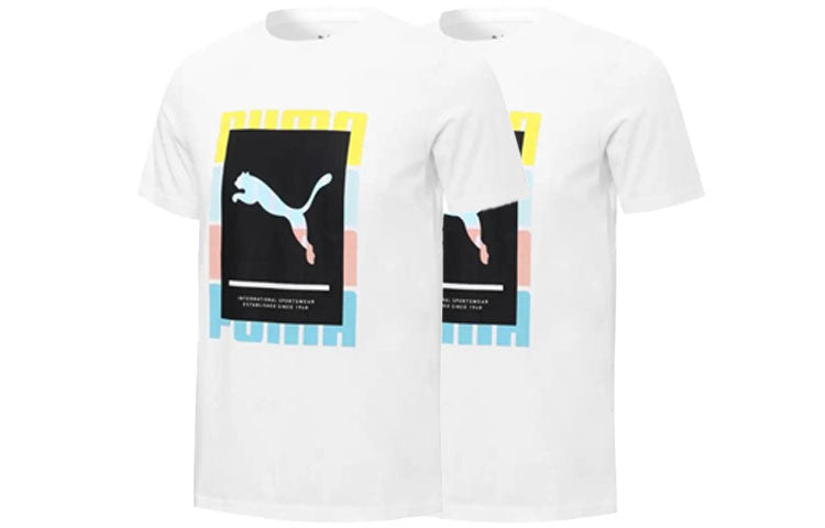 PUMA Summer Court T-Shirt 'White' 671244-02